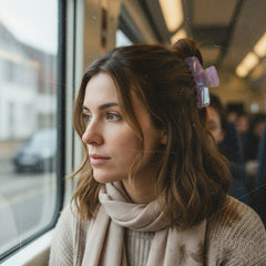 Trendy Acetate Hair Clamps - One-Piece Clip