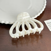 Trendy Acetate Hair Clamps - Pumpkin Claw