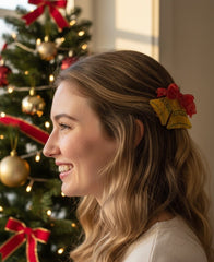 Christmas Jingle-Bell Claw Clip