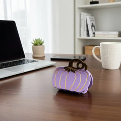 Trendy Acetate Hair Clamps - Pumpkin