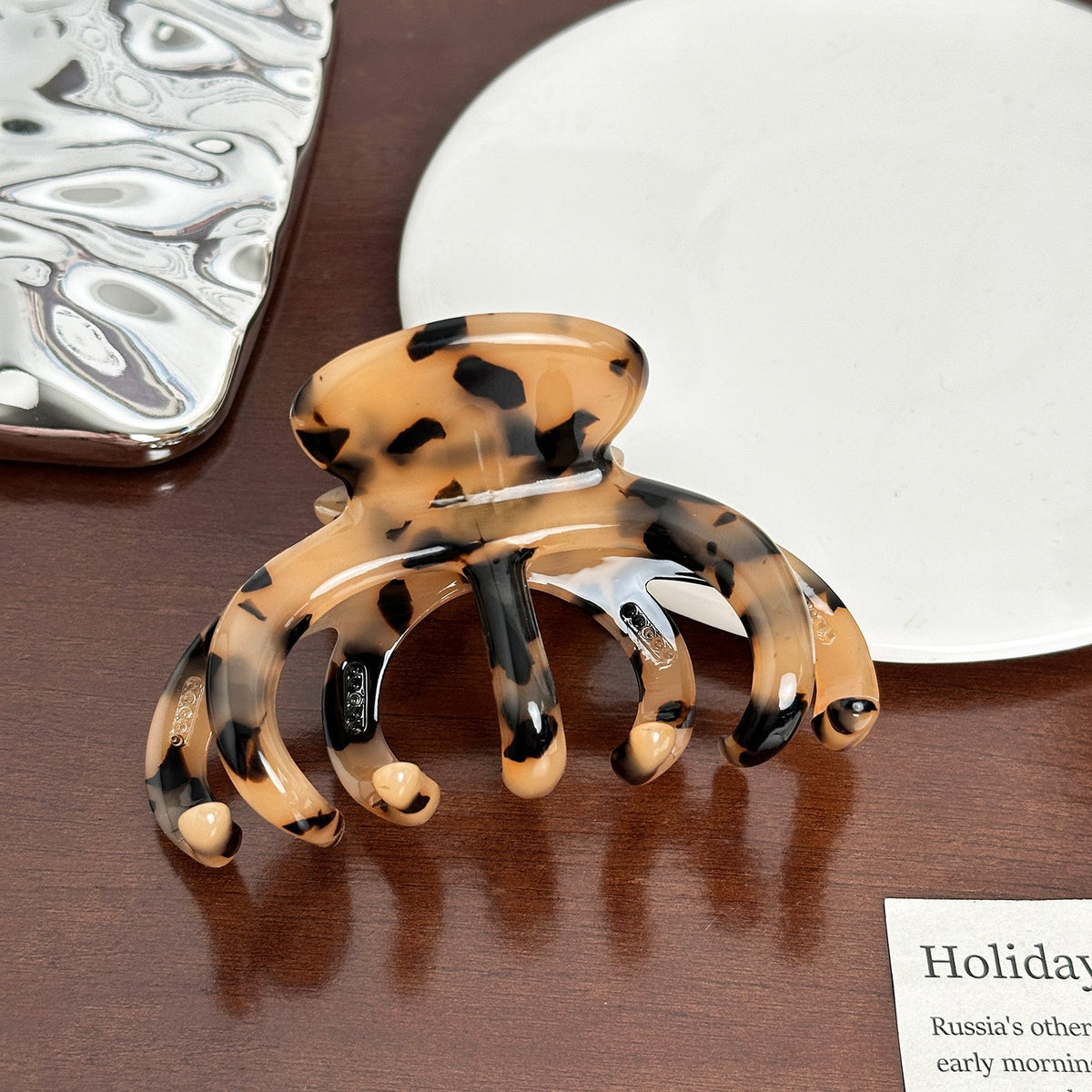 Vintage Tortoiseshell Acetate Hair Claw
