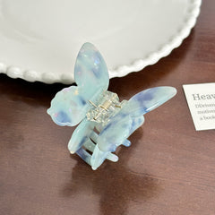Trendy Acetate Hair Clamps - Butterfly