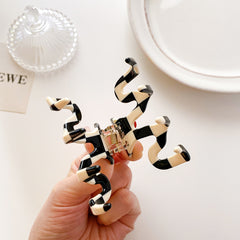 Vintage-Inspired Leopard Hair Clamp Set