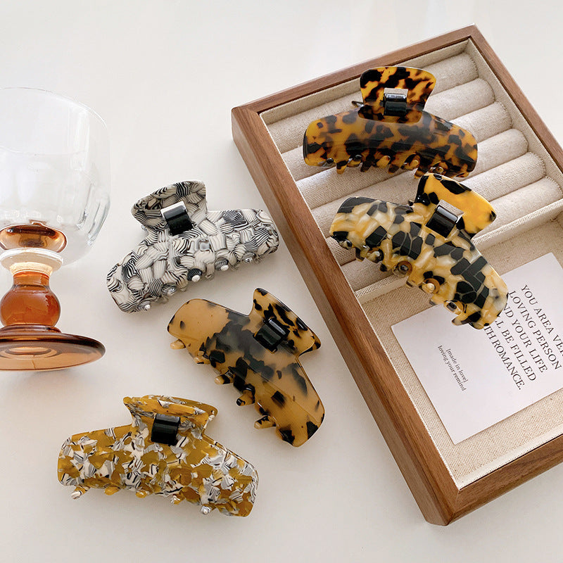 French-Vintage Acetate Mega Claw