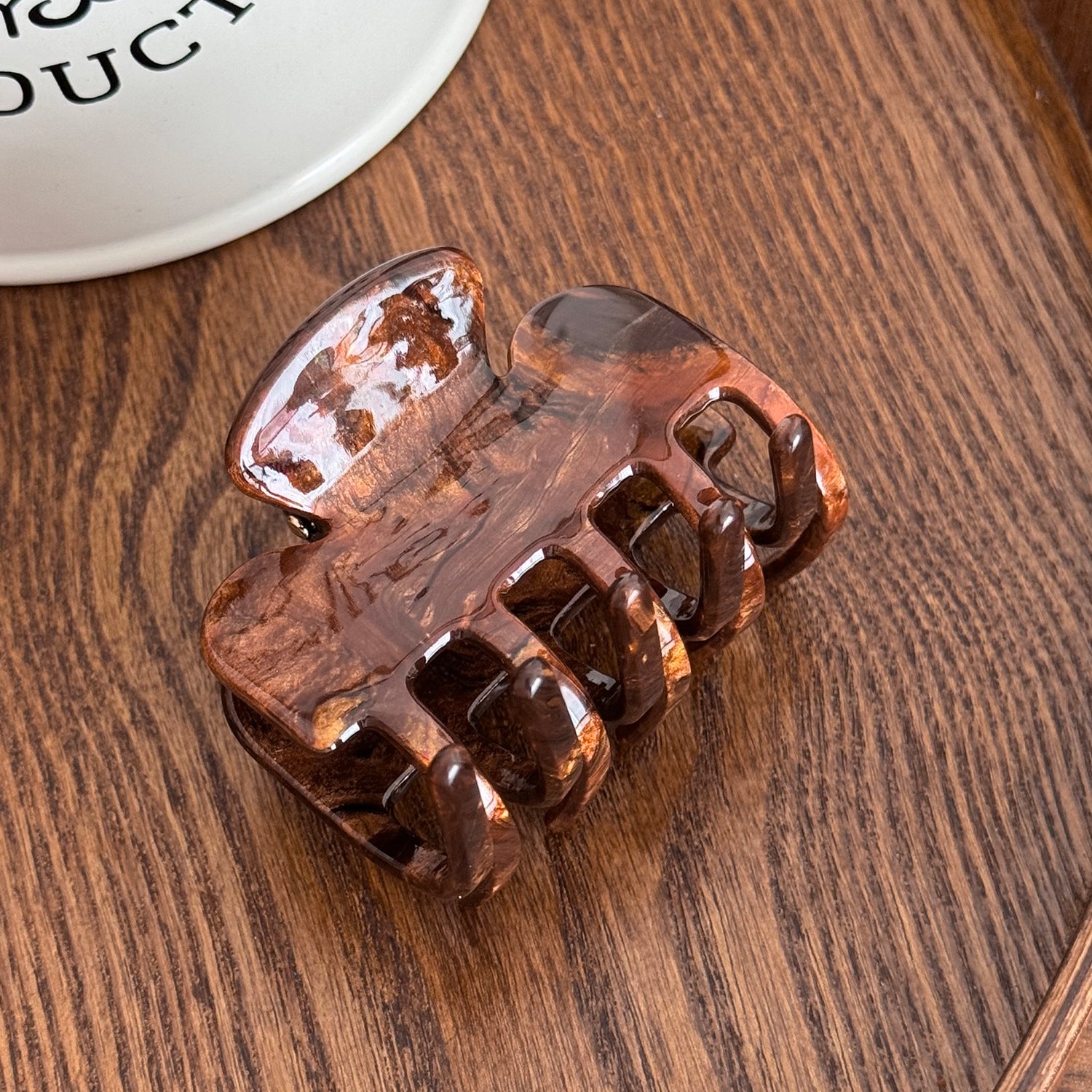 Premium Textured Acetate Hair Claw Clips