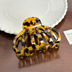 Trendy Acetate Hair Clamps - Pumpkin Claw