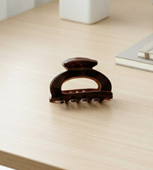 Parisian Flair Acetate Hair Clips - Semicircle Clip