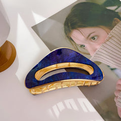 French-Updo Faux-Acetate Shine Clamp