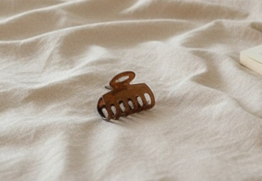 Parisian Flair Acetate Hair Clips - Odd-Shaped Claw