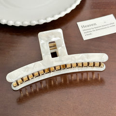 Trendy Acetate Hair Clamps - T-Shaped Clip