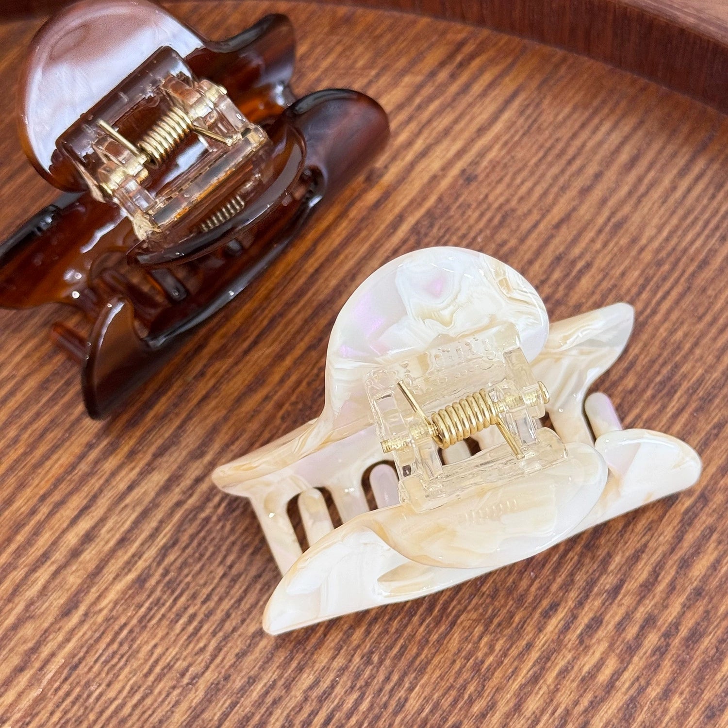 French Chic Acetate Hair Claw Clips